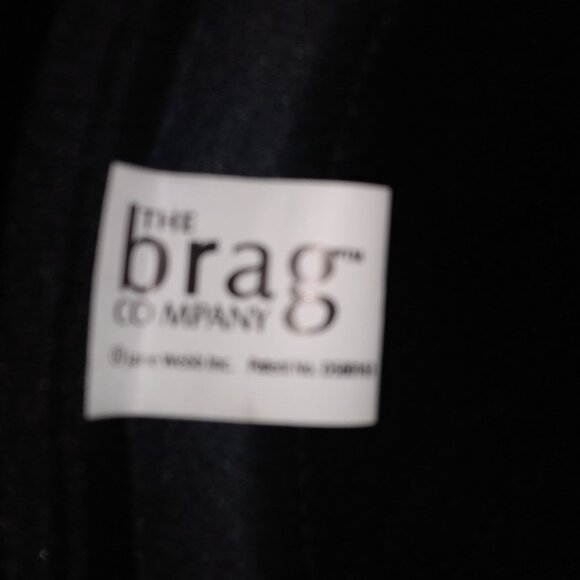 Travel Bra Bag-The Brag Company-Black with White Lace-Hardshell Case. - Picture 8 of 12